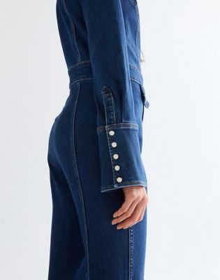 Slim Retro Catsuit in Easy Rinse