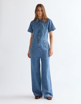 Regular Lightweight Garage Coverall in Engine Heat