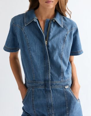 Regular Lightweight Garage Coverall in Engine Heat