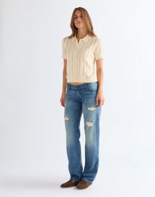 Wrangler Low Rise Straight Cowboy Jean Mustang Meadow