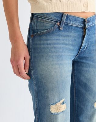 Low Rise Straight Cowboy Jean in Mustang Meadow