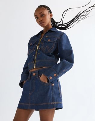 Super Wrangler Regular Skirt in Raw