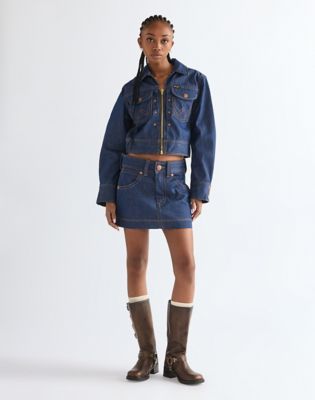Super Wrangler Regular Skirt in Raw