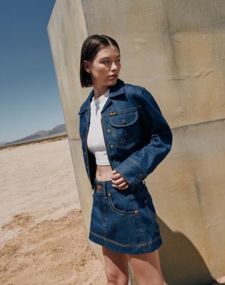 Regular Super Wrangler Jacket in Raw