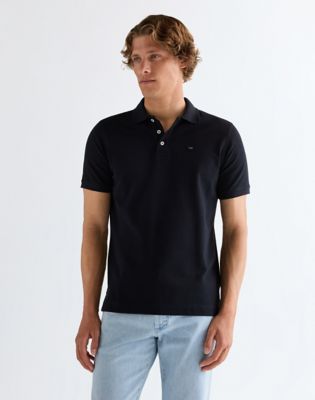 Wrangler Regular Koszulka polo czarny