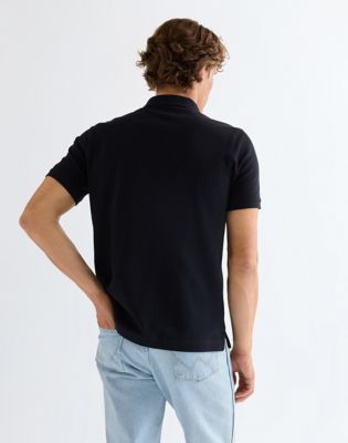 Wrangler Regular Koszulka polo czarny