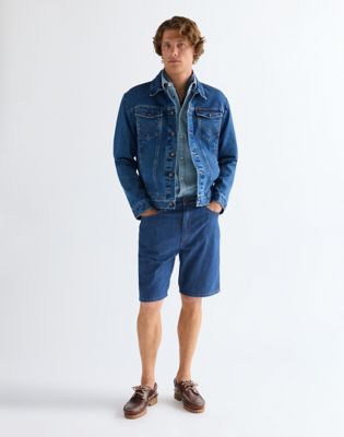 Regular Cowboy Short in Dark Stone
