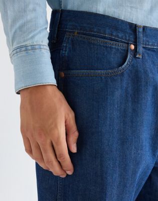 Regular Cowboy Short in Dark Stone