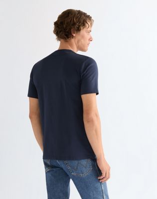 Wrangler Regular Americana Koszulka granatowy