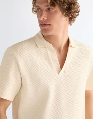 Wrangler Relaxed koszula polo z dł. Rękawami Egret