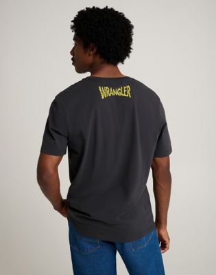 Wrangler&reg; X Stranger Things &trade; Tee in Washed Black