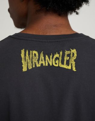Wrangler&reg; X Stranger Things &trade; Tee in Washed Black