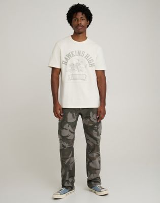 Wrangler&reg; X Stranger Things &trade; Hawkins High Tee in Marshmallow