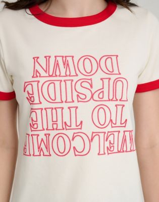 Wrangler&reg; X Stranger Things &trade; The Upside Down Tee in Marshmallow