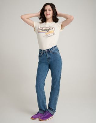 Wrangler&reg; X Stranger Things &trade; WSKQ Tee in Marshmallow