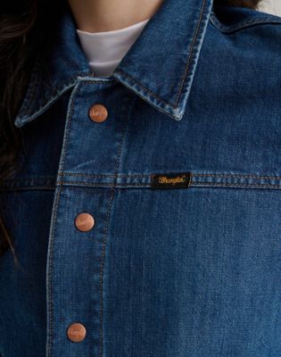 Wrangler&reg; X Stranger Things &trade; Nancy Jacket in Classic Blue