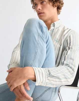 Greensboro Straight Toughlite Low Stretch Jean in Firelight