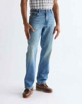 Texas Straight Toughlite Low Stretch Jean in Harbor Blue