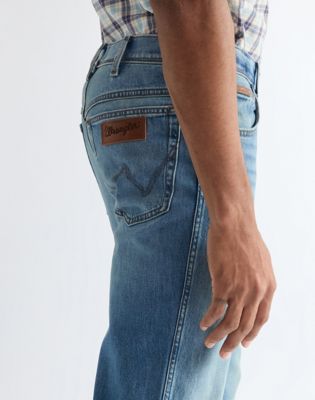 Texas Straight Toughlite Low Stretch Jean in Harbor Blue