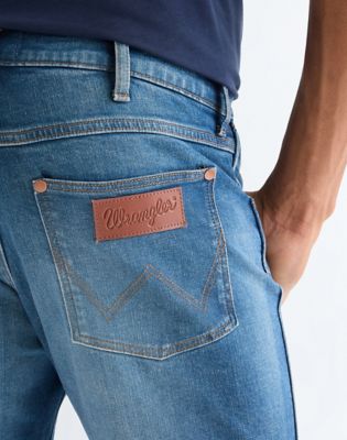 Larston Slim Tapered Medium Stretch Jean in Slate Runner