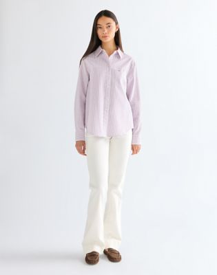Flare Lightweight Jean in Worn White