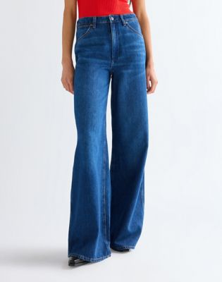 Wrangler Canyon Luźne jeansy Eclipse Deep
