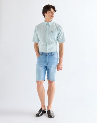 Texas Regular Lightweight Short in Light Wash