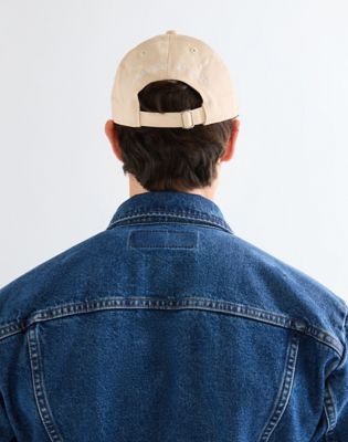 112357189 Casquette Wrangler WRG WASHED LOGO CAP NAVY bleu homme | la joya-western