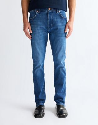 Wrangler Larston Slim Tapered High Stretch Jean Dandelion Summer Size 34 X32