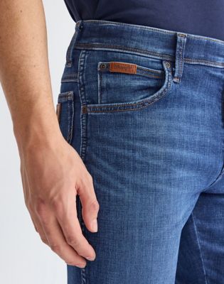 Texas Slim High Stretch Jean in Blue Jam