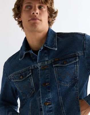 Regular Cowboy Cut Jacket in Stonewash