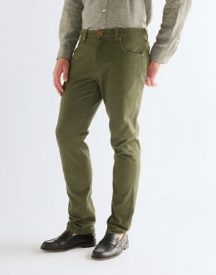 Wrangler Greensboro Straight Lightweight Pant Deep Depths