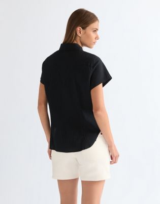 Wrangler obcisłe Lightweight Stylized Western Shirt czarny