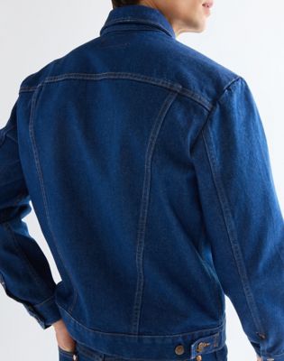 Regular Cowboy Cut Jacket in Prewashed Indigo