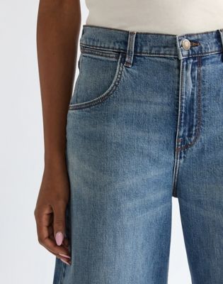 Low Rise Loose Ultra Barrel Jean in Stormy Dust