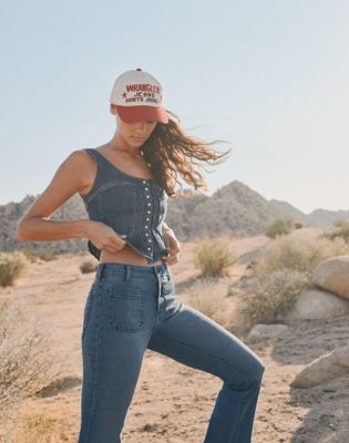 Flare Jean in Pioneer Pop