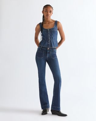 Flare Jean in Pioneer Pop