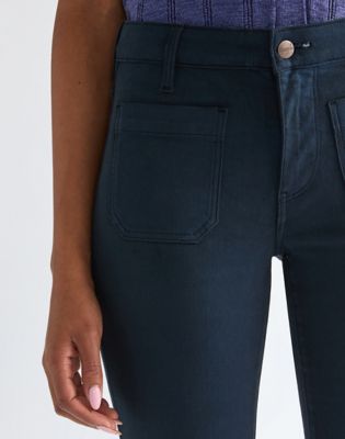 Flare Jean in Navy