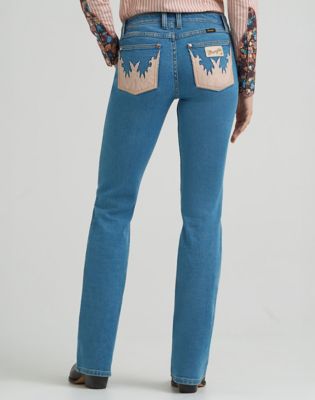 Lainey Wilson x Wrangler Lainey Mae Boot in Denim