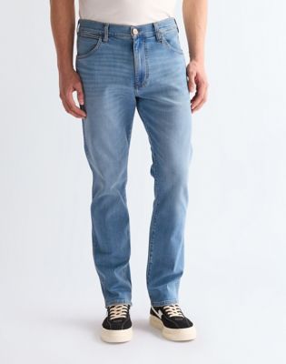 Wrangler Larston obcisłe Tapered średnioelastyczne Jean Saffron