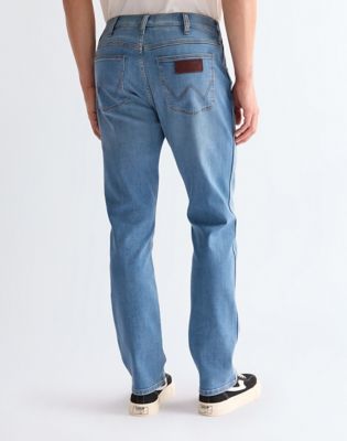 Larston Slim Tapered Medium Stretch Jean in Saffron