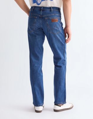 Texas Straight Medium Stretch Jean in Mid Visual