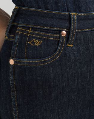 Lainey Wilson x Wrangler Lainey Flare Jean in Rinse