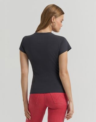 Lainey Wilson x Wrangler Horse Cards Tee in Black
