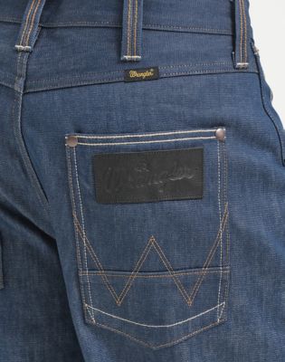 Wrangler&reg; x Avirex&reg; Jean in Raw Indigo