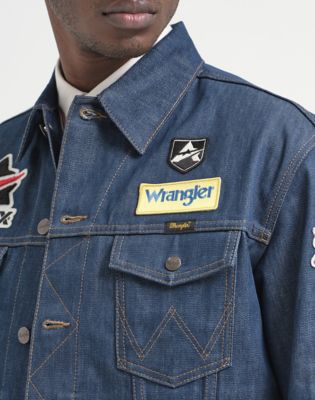 Wrangler&reg; x Avirex&reg; Denim Jacket in Raw Indigo