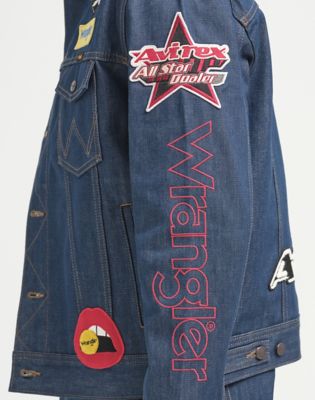 Wrangler&reg; x Avirex&reg; Denim Jacket in Raw Indigo