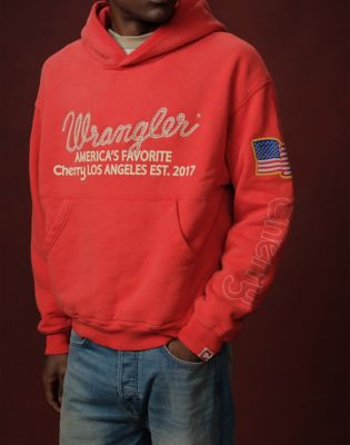 Wrangler&reg; x Cherry Hoodie in Red