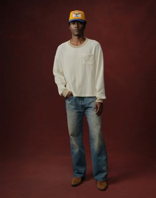 Wrangler&reg; x Cherry Wide Leg Jean in Denim