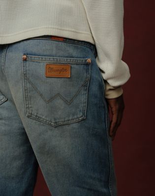 Wrangler&reg; x Cherry Wide Leg Jean in Denim